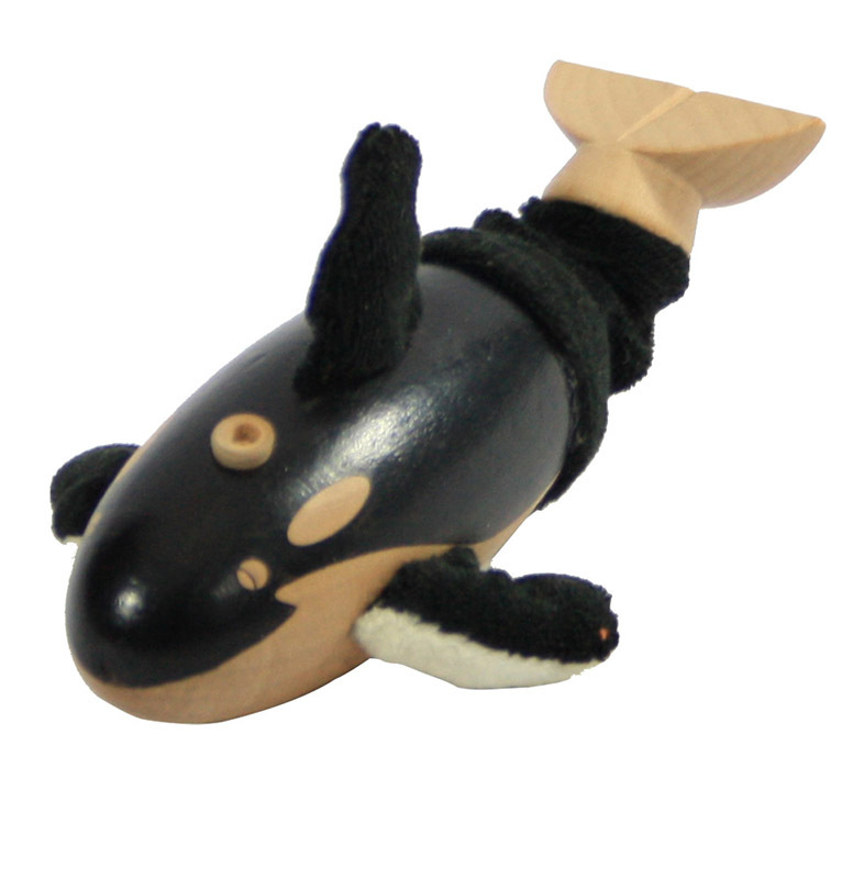 *AnaMalz Sea Creatures - Orca Whale 13 x 8 x 7cmH