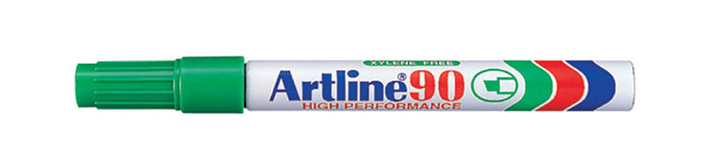 Artline 90 Chisel Permanent Marker - Green