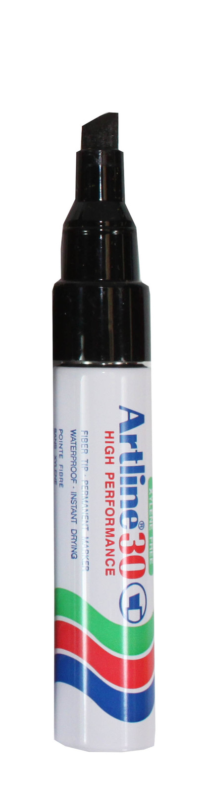 Artline 30 Chisel Permanent Marker - Black