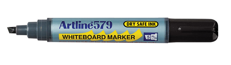 Artline 579 Chisel Whiteboard Marker - Black