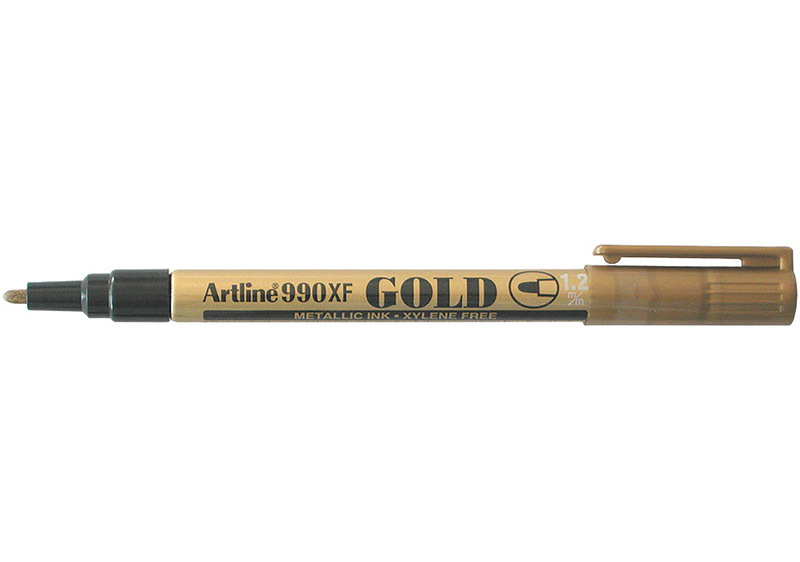 Artline Metallic Marker - 1.2mm Gold