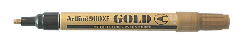 Artline Metallic Marker - 2.3mm Gold