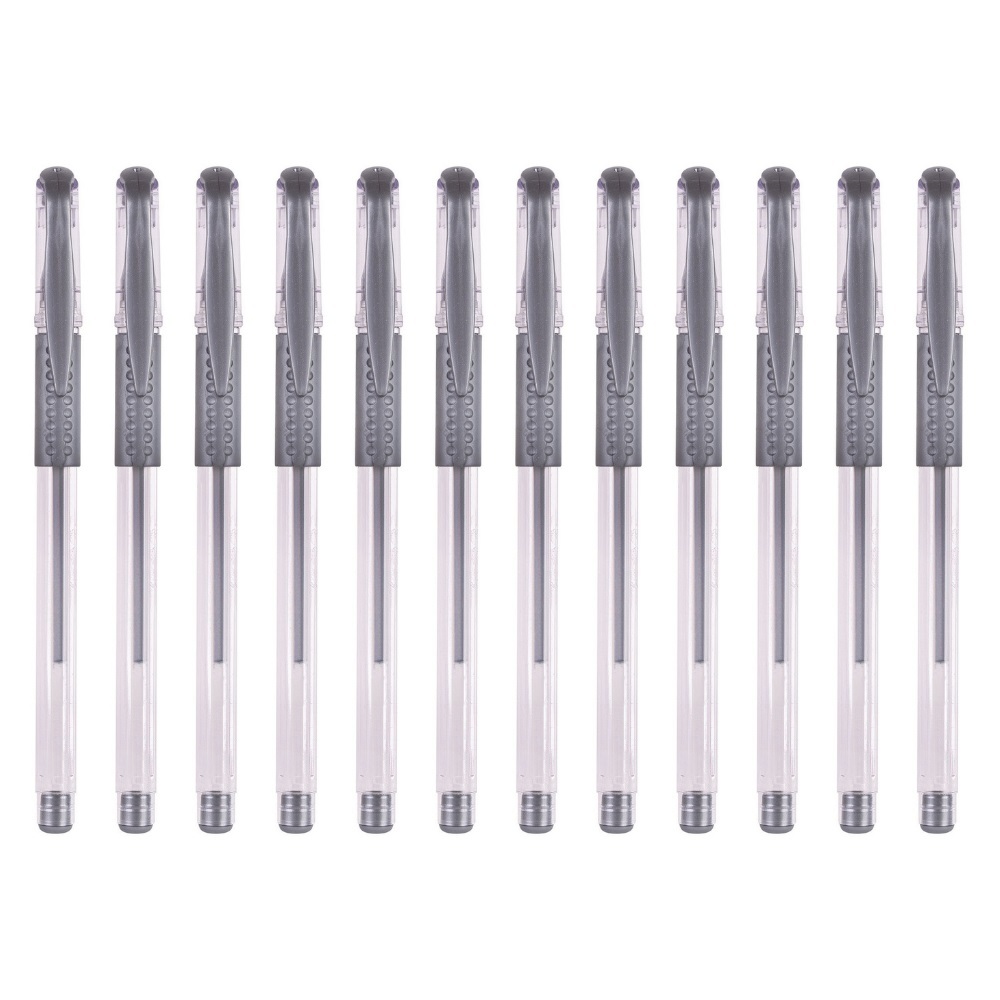 Gel Pens - Silver 12pk