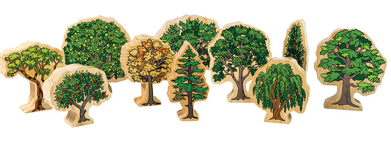 The Happy Architect - Australian Trees 10pcs