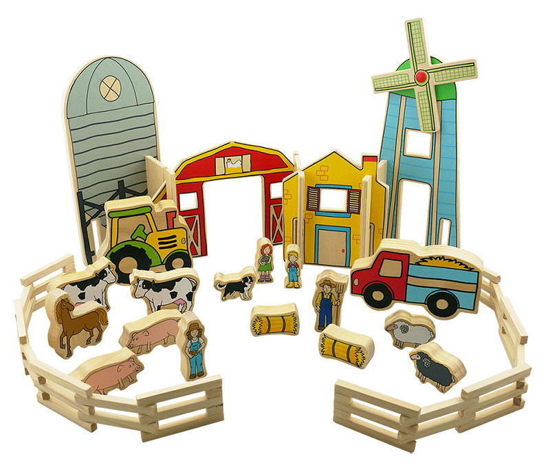 The Happy Architect Farm - 26pcs