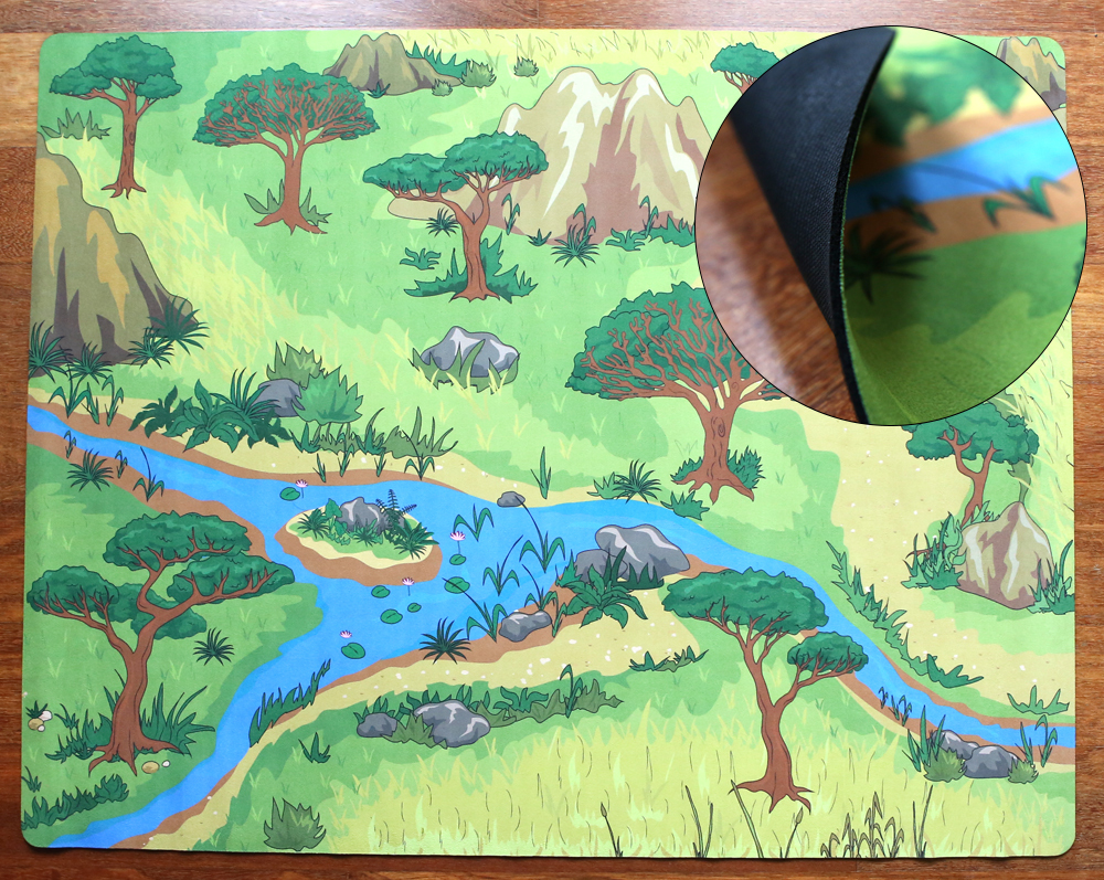 The Happy Architect Animals In The Wild - Non Slip Play MAT ONLY