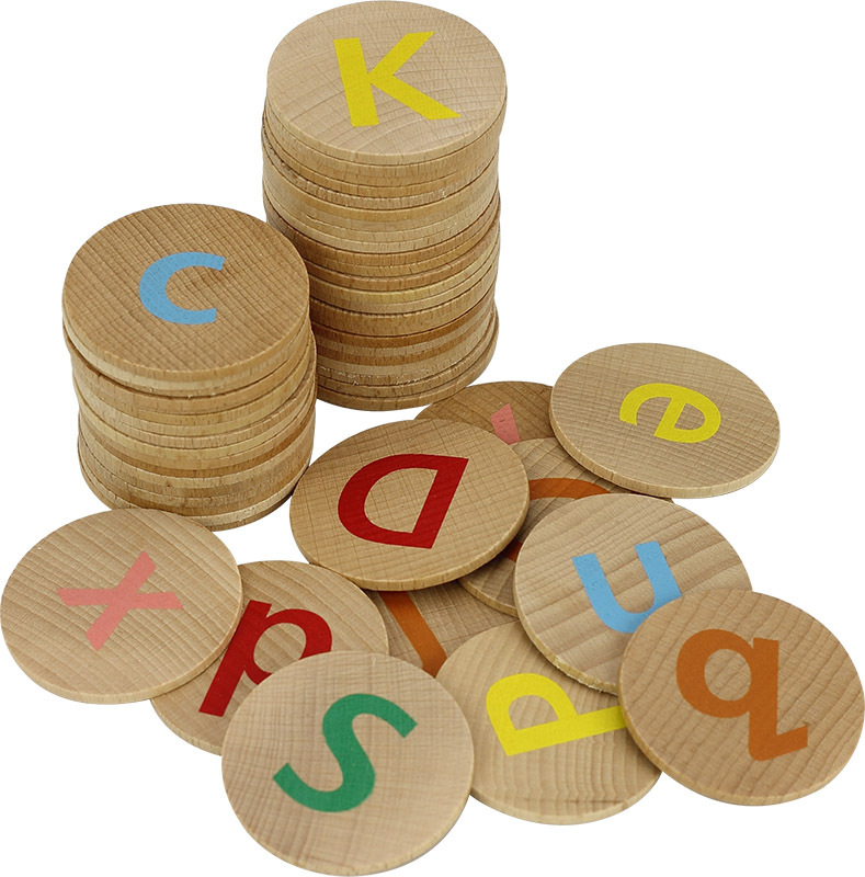 Wooden Memory Game - Alphabet