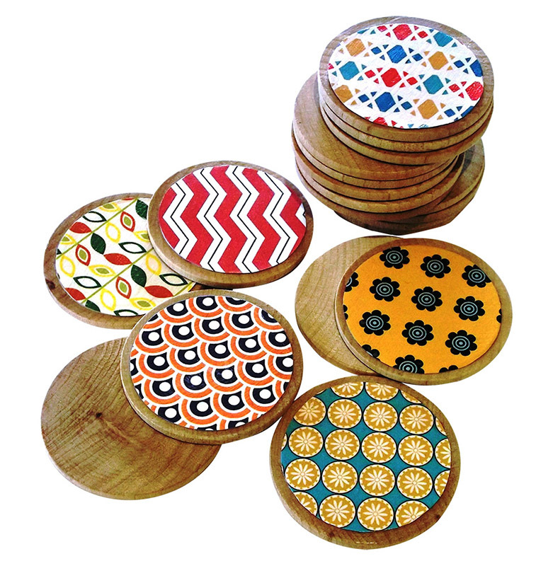 Wooden Memory Game - Retro