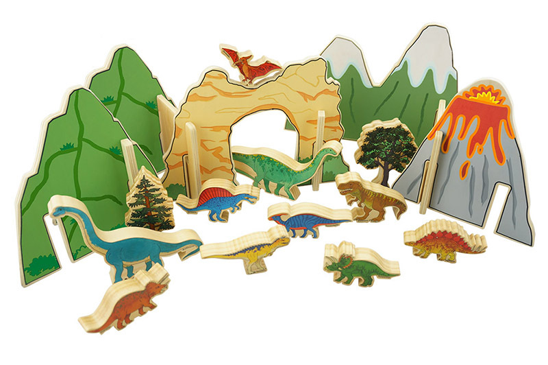 The Happy Architect Dinosaurs - 22pcs