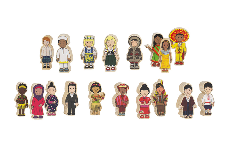 The Happy Architect - Children Of The World 18pcs