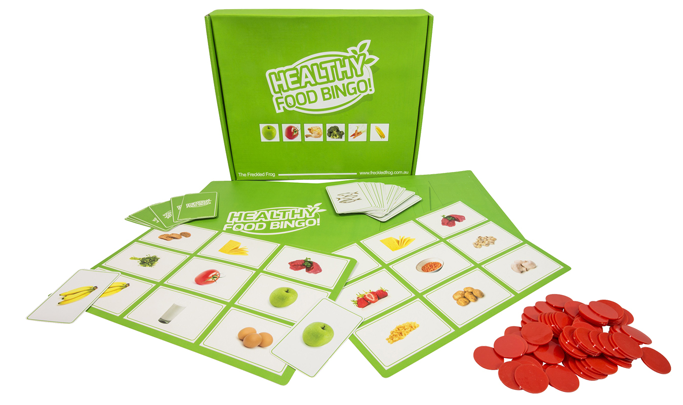 Healthy Food Bingo Game - 118pcs