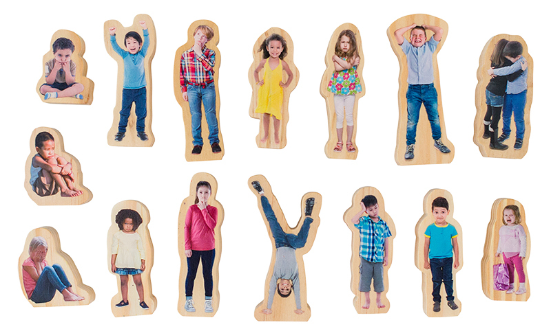 How Am I Feeling Today - Wooden People 15pcs