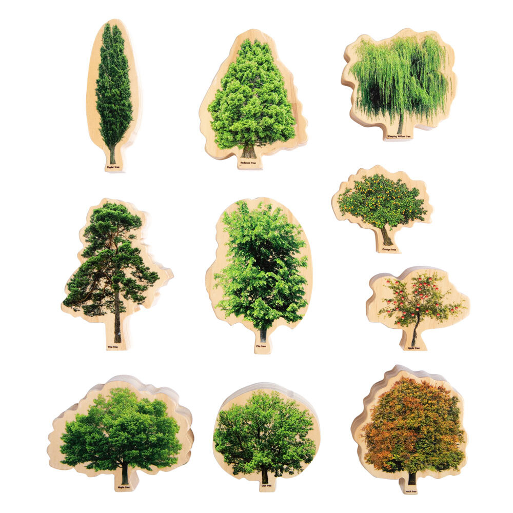 The Happy Architect - Seasonal Trees 10pcs