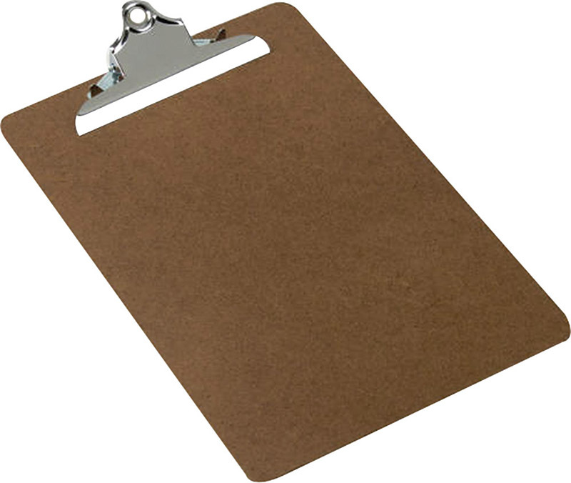 Marbig Clipboard Foolscap Masonite - Large Clip