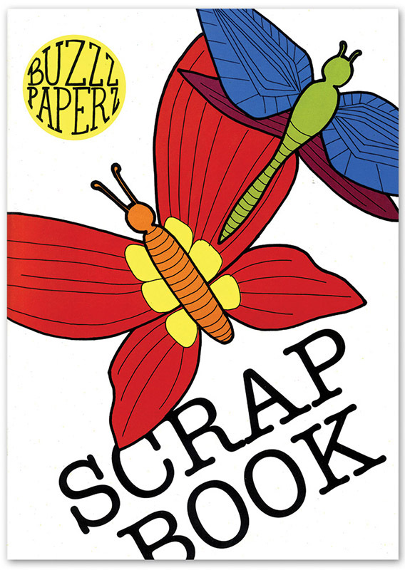 Butterfly A3 Scrapbook 90gsm - 297 x 420mm 64pg
