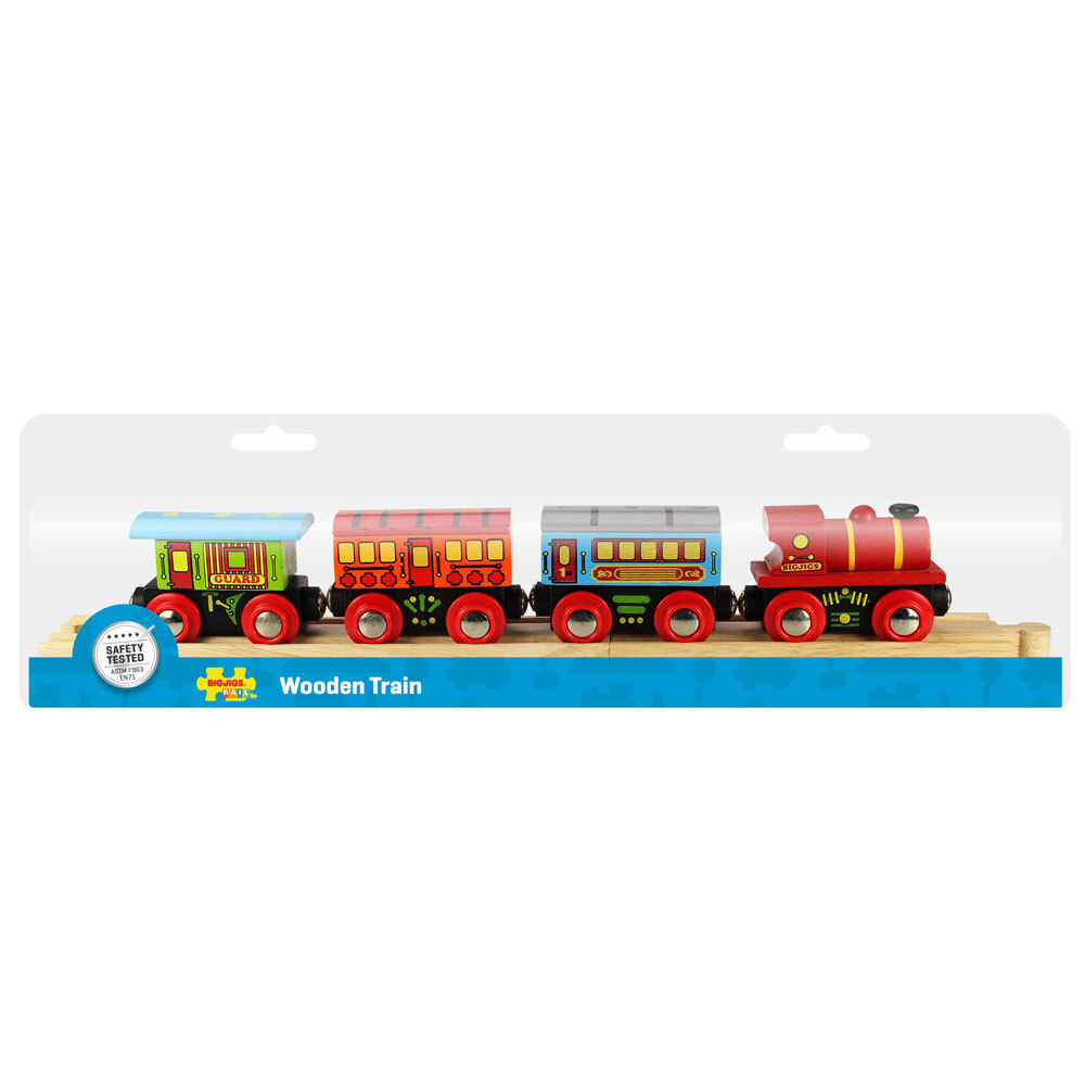 Bigjigs Passenger Train - 7pcs