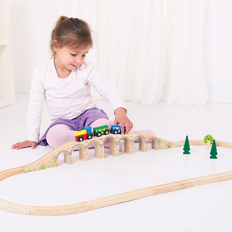 Bigjigs Railway Viaduct - 3pcs