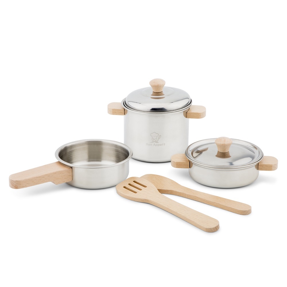 New Classic Metal Pan Set - 5pcs