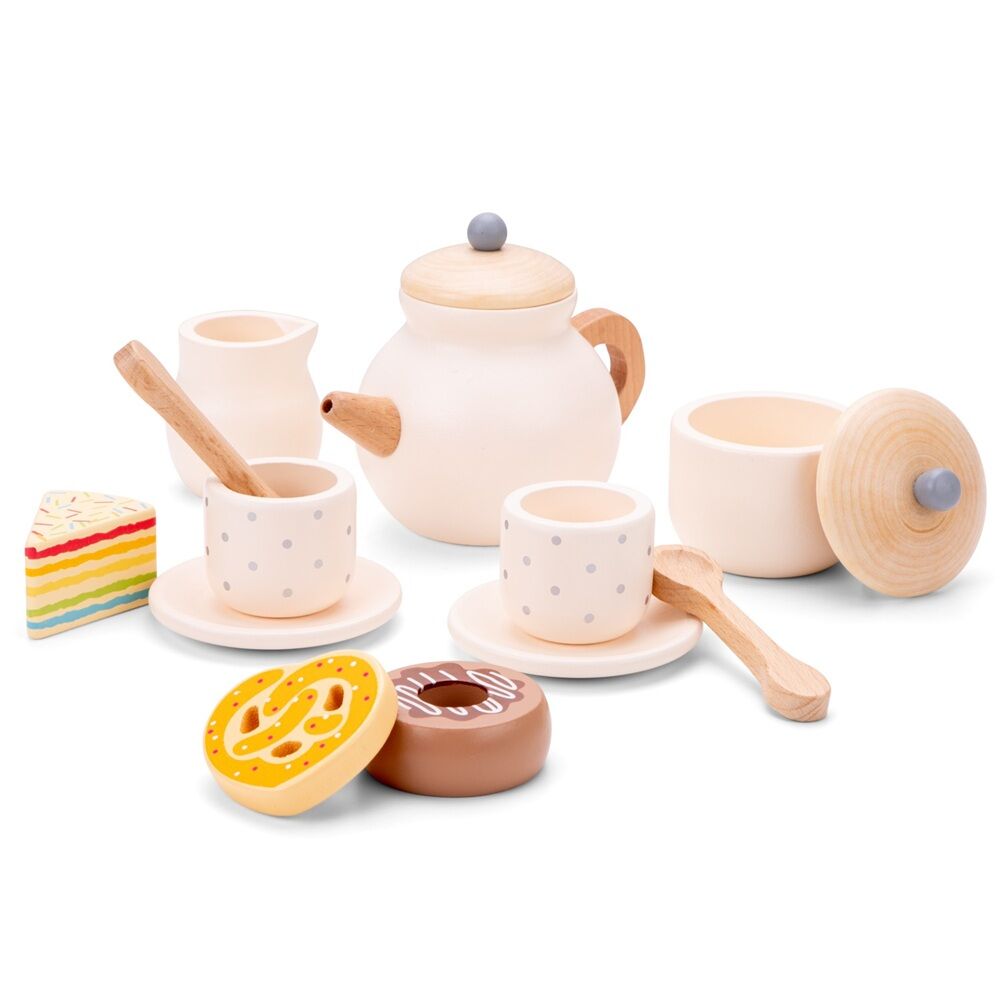Wooden Tea Set - 14pcs