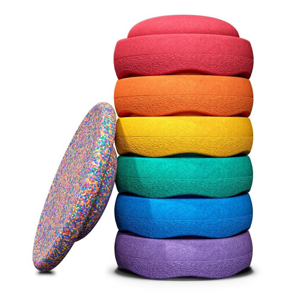 Stapelstein Classic Rainbow Bundle - 6 + 1