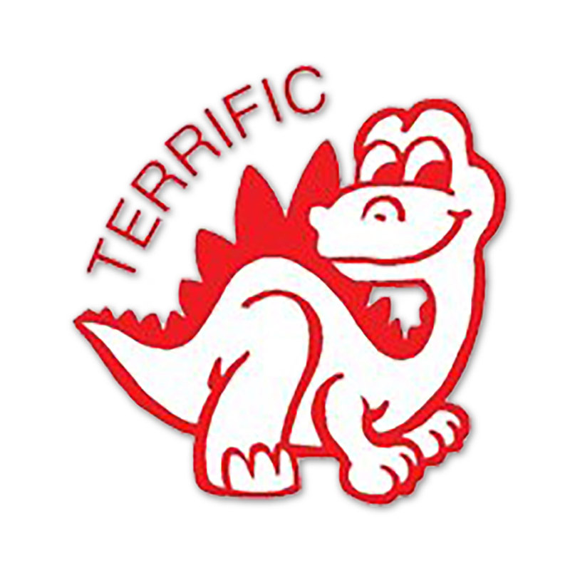 Merit Stamp - Terrific Dinosaur