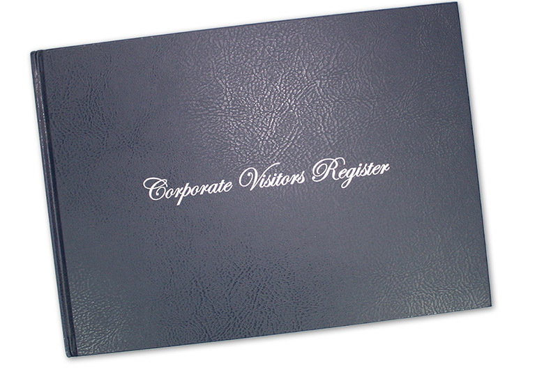 Visitors Sign In Book - Wildon 250W