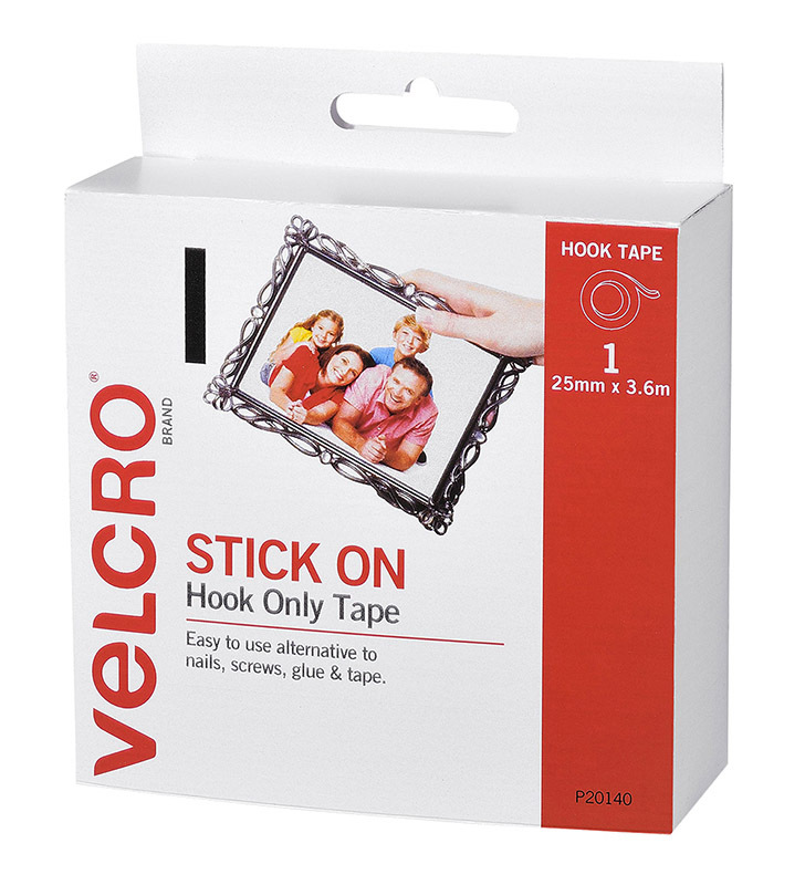Velcro Brand Strip Tape in Dispenser - Hook Only 3.6m