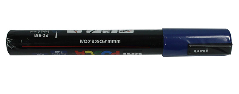 Posca Medium Bullet Paint Marker - Blue