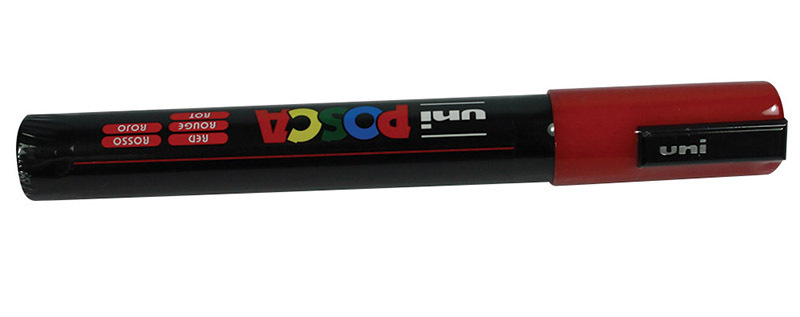 Posca Medium Bullet Paint Marker - Red
