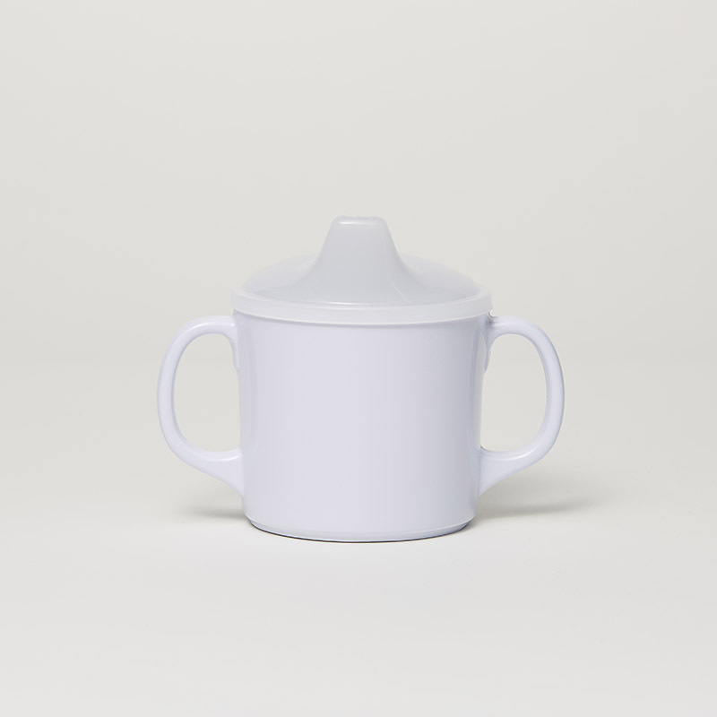Barel Melamine Sippy Cup & Lid 200ml - White