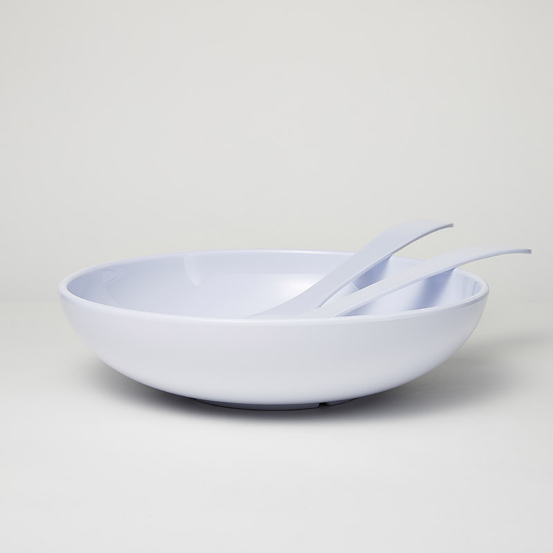Barel Melamine Sharing Bowl & Servers 33cm - White