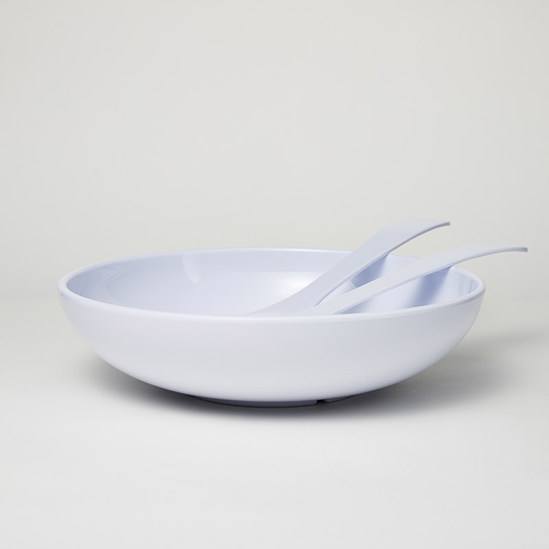 Barel Melamine Sharing Bowl & Servers 33cm - White