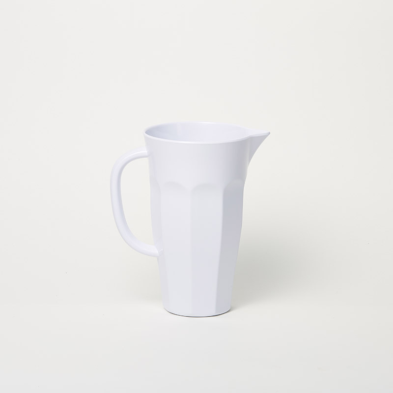 Barel Melamine Jug 1L - White
