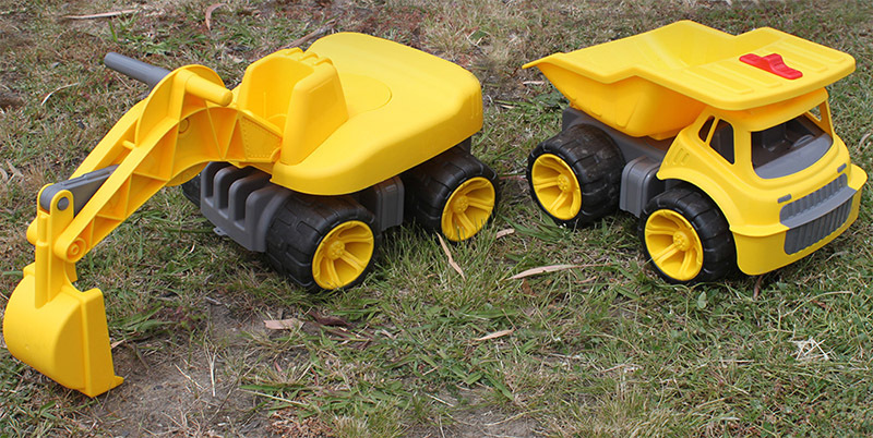 Big-Maxi Construction Vehicles - Set of 2