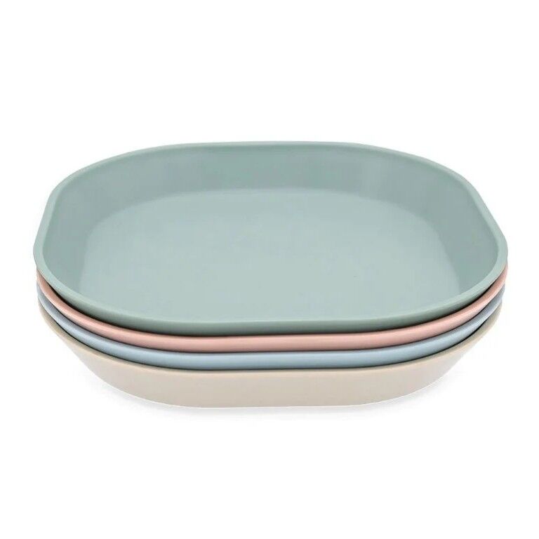 Plate Set - Pastel 4pcs