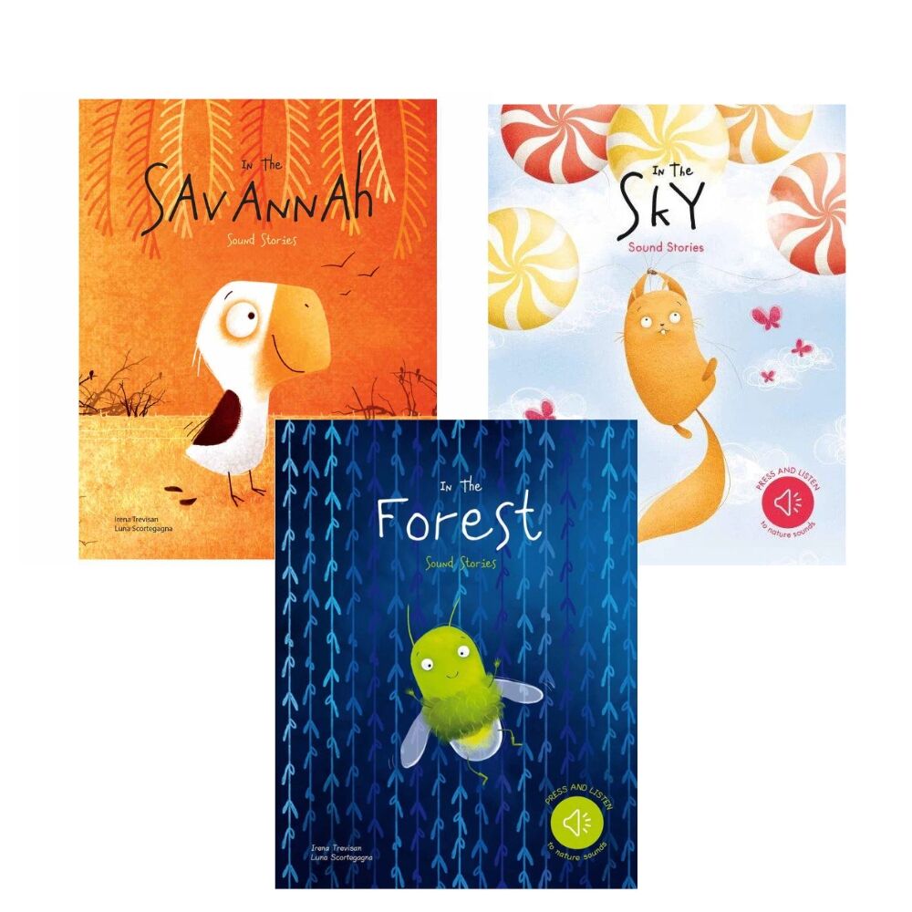 Sound Book - Set of 3