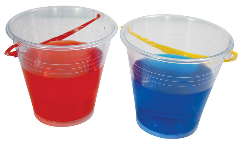 Plasto Transparent Bucket - Small 13.5cmH