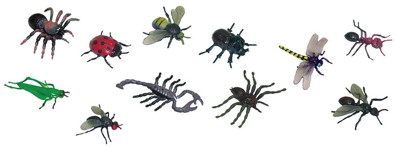 Insect Replicas - Assorted 12pk