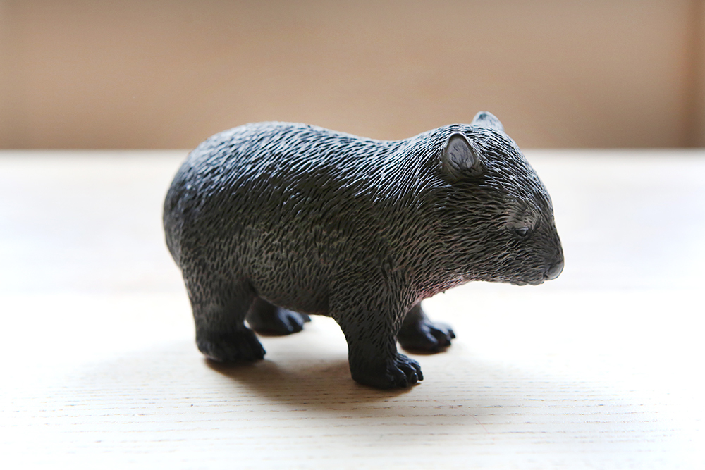 Australian Animal Replica - Common Wombat 7cmH
