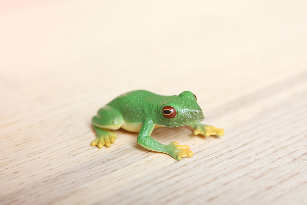 Australian Animal Replica - Red Eyed Green Tree Frog 2cmH