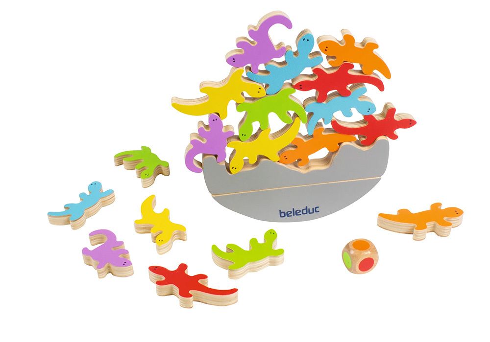 Beleduc El Gecko Stacking Game