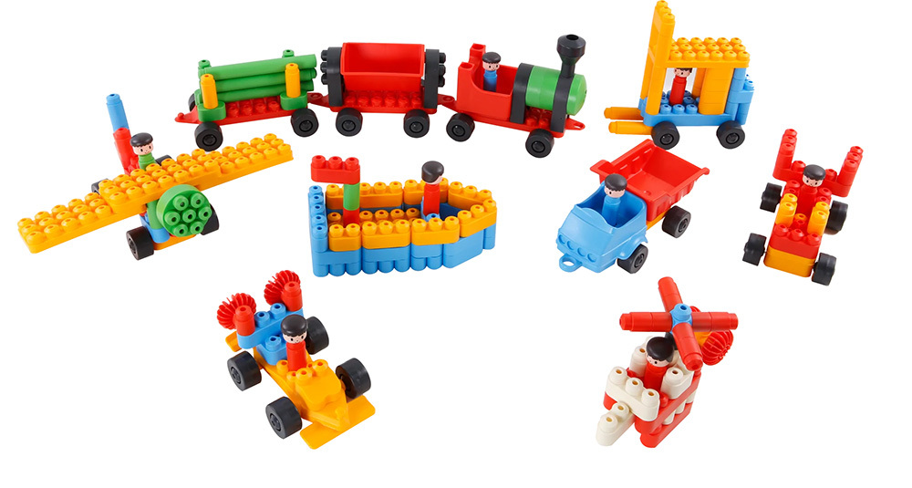 Poly M Vehicle Set 195pcs