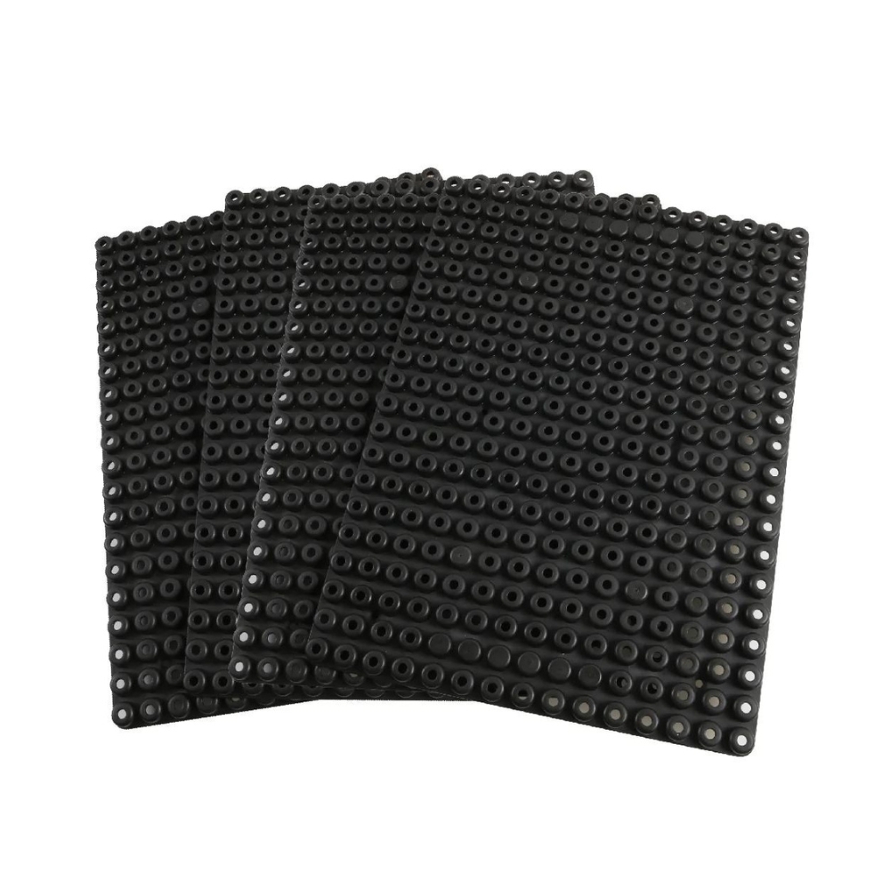 Poly M Construction Plates - 4pk 