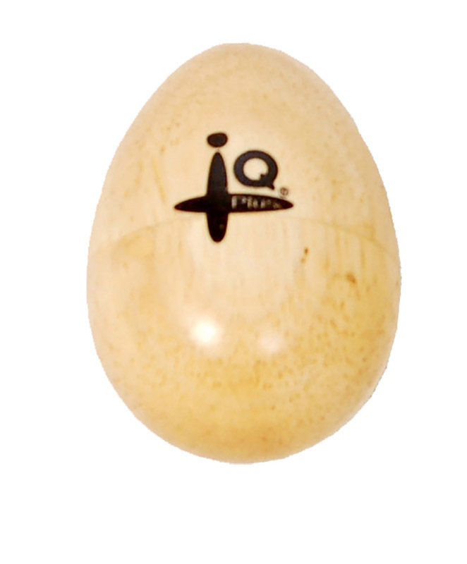 IQ Plus Wood Egg Shaker - 6cm