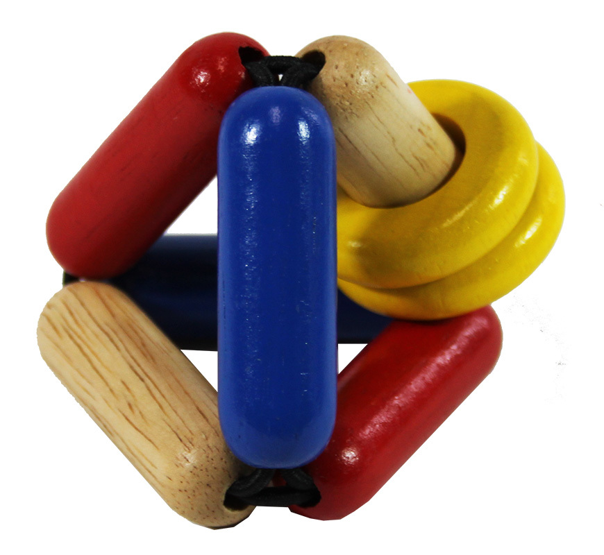 Blue Ribbon Baby Rattle - Squishy Rattle
