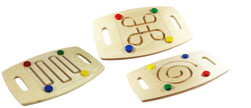 Blue Ribbon Balance Board - Set of 3
