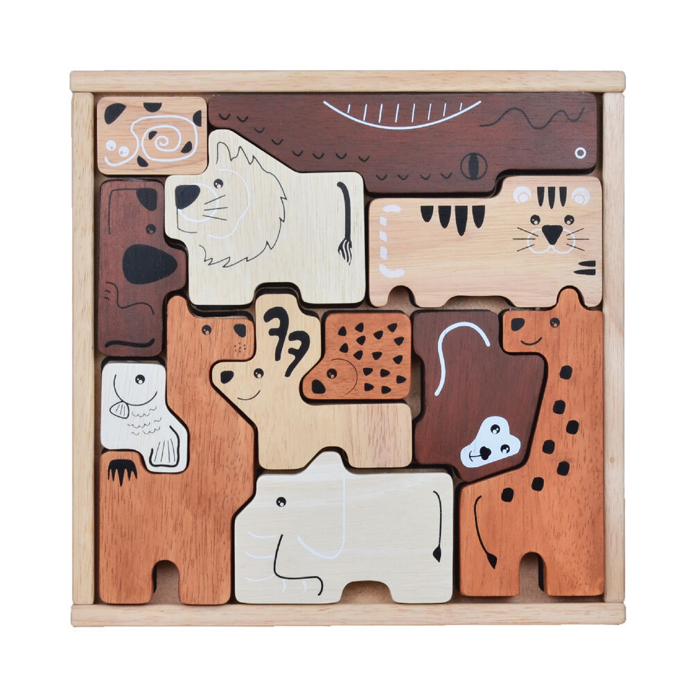 Blue Ribbon Animal Tray Puzzle