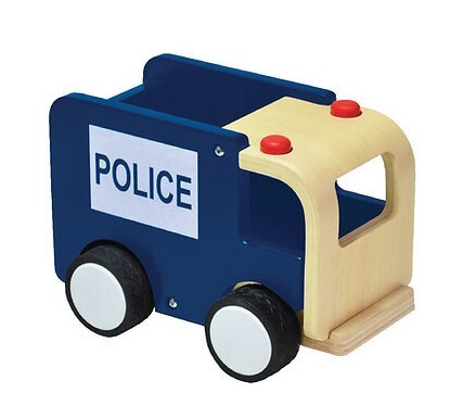 Blue Ribbon Police Car
