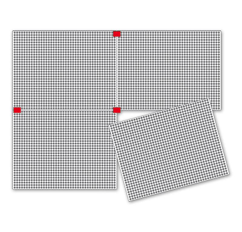 *Quercetti Peg Boards Set - Small 10pk
