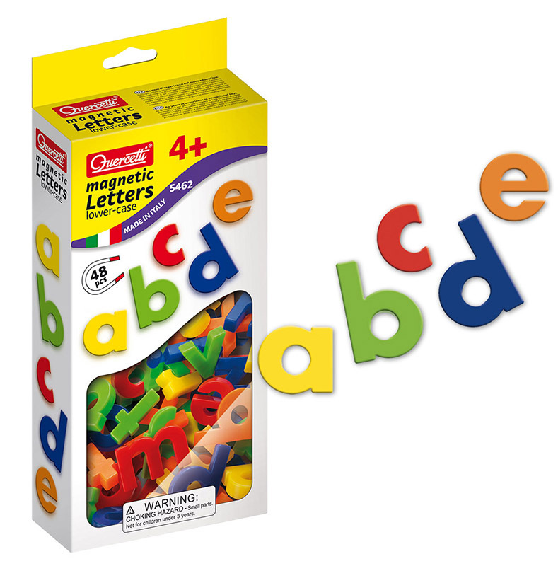 *Quercetti Magnetic Letters - Lower Case 48pcs